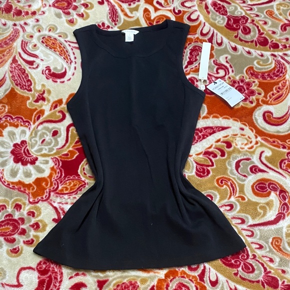 Caslon Classic Black Tank Top - Picture 5 of 6